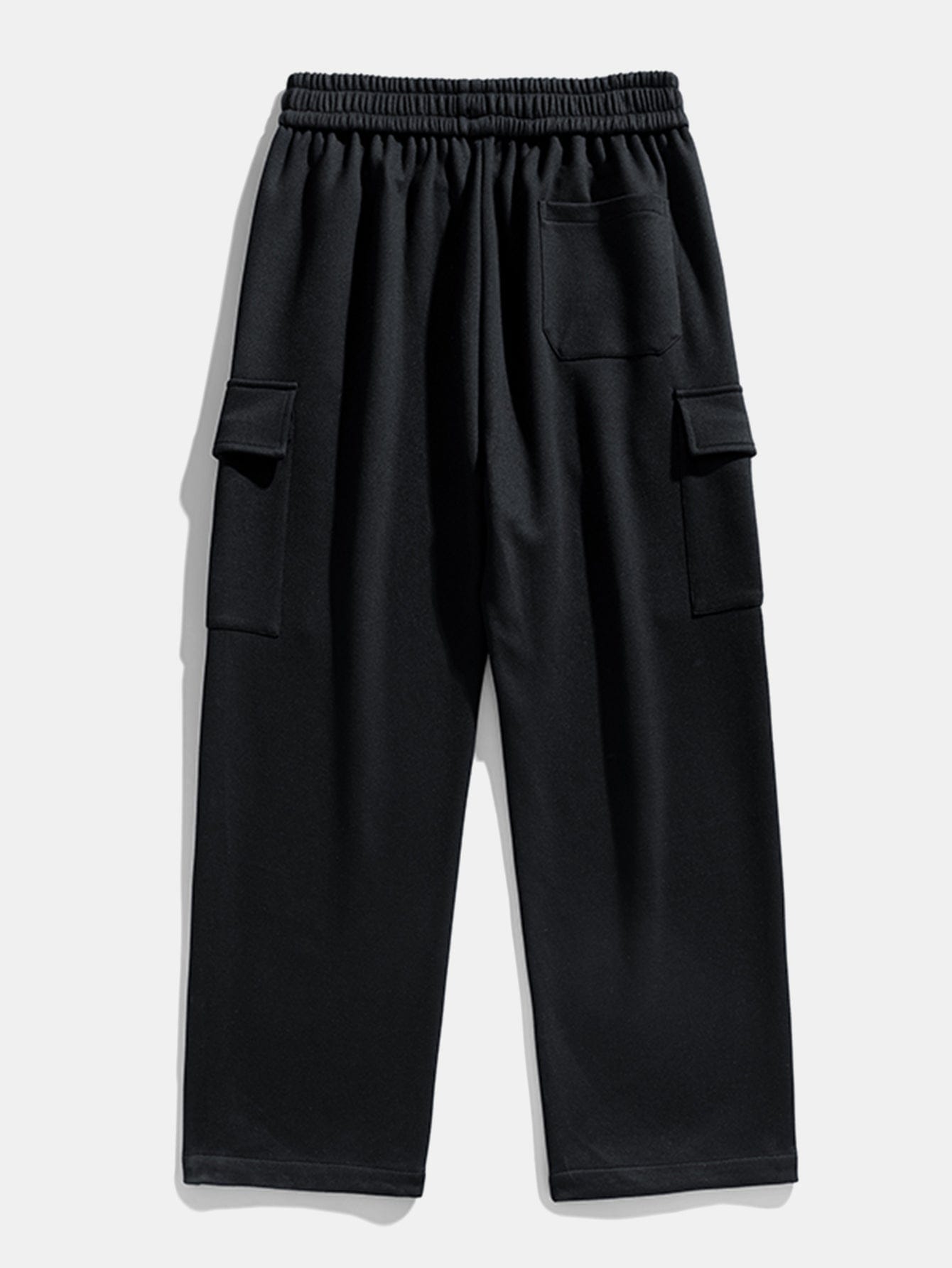 Velira Pants Laisvas kirpimas tiesaus silueto džersio krovinių kelnės