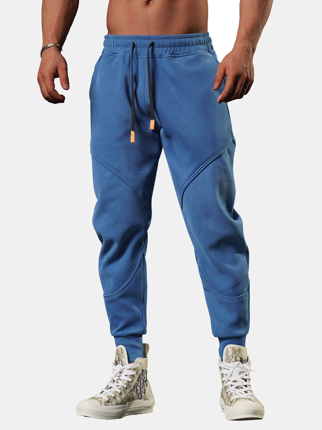 Velira Pants mėlyna / S Vyriški Trumpi Sportiniai Kelnių