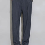 Velira Pants pilka / S Atsipalaidavę Elastingi Juosmens Tiesūs Kelnės