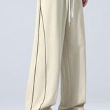 Velira Pants Plati Kelnės Su Šoninėmis Juostelėmis