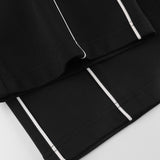 Velira Pants Plati Kelnės Su Šoninėmis Juostelėmis