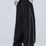 Velira Pants Plati Kelnės Su Šoninėmis Juostelėmis