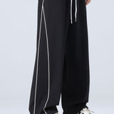 Velira Pants Plati Kelnės Su Šoninėmis Juostelėmis