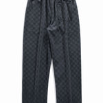 Velira Pants Šachmatų rašto tiesios kojos kelnės