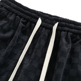 Velira Pants Šachmatų rašto tiesios kojos kelnės