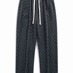 Velira Pants Šachmatų rašto tiesios kojos kelnės