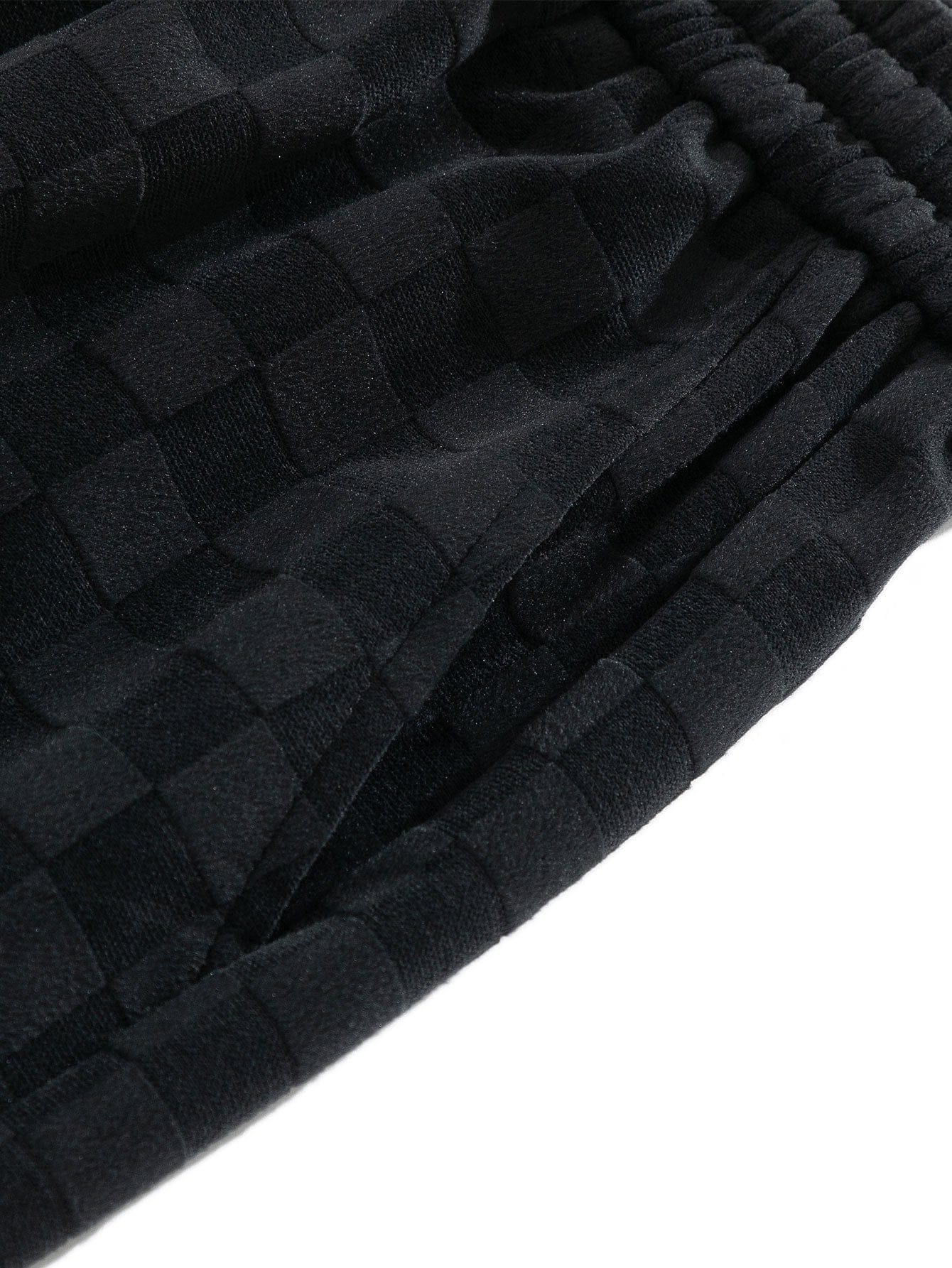 Velira Pants Šachmatų rašto tiesios kojos kelnės