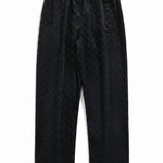 Velira Pants Šachmatų rašto tiesios kojos kelnės
