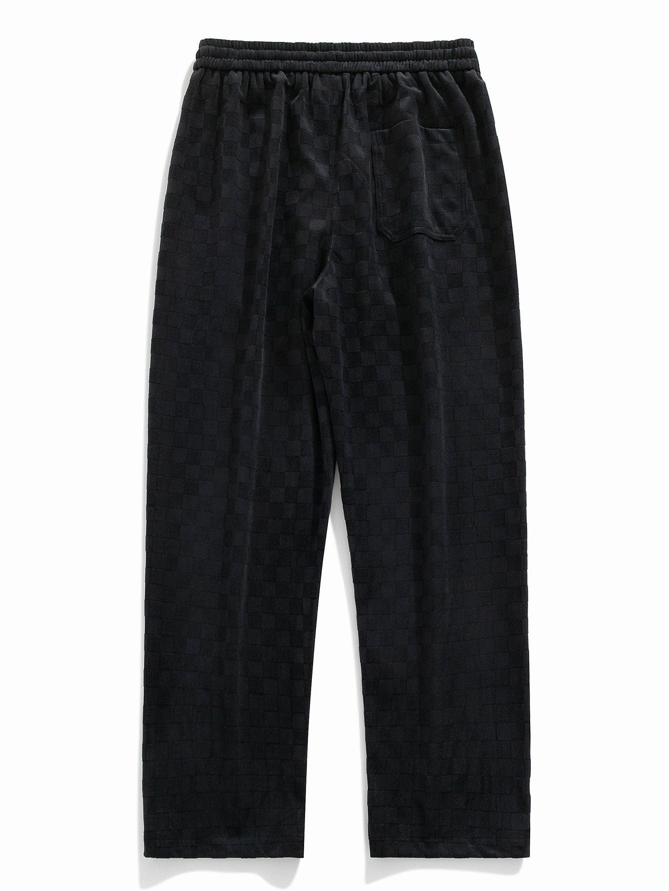 Velira Pants Šachmatų rašto tiesios kojos kelnės