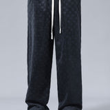 Velira Pants Šachmatų rašto tiesios kojos kelnės