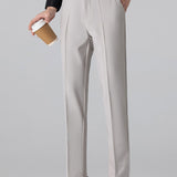 Velira Pants sidabrinė / XS Lieknos formos siauri kelnių