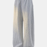 Velira Pants Sukurtos Jacquard Tiesios Kojos Kelnės