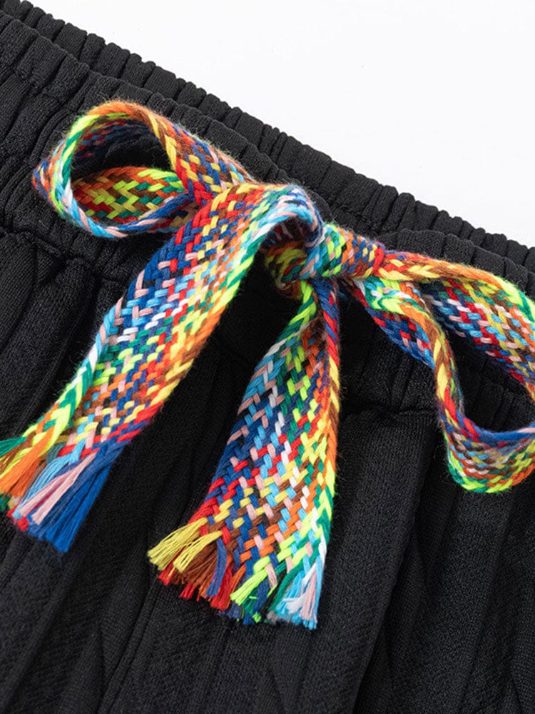 Velira Pants Sukurtos Jacquard Tiesios Kojos Kelnės