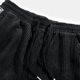 Velira Pants Šviesos džinsinio audinio paisley rašto kelnės