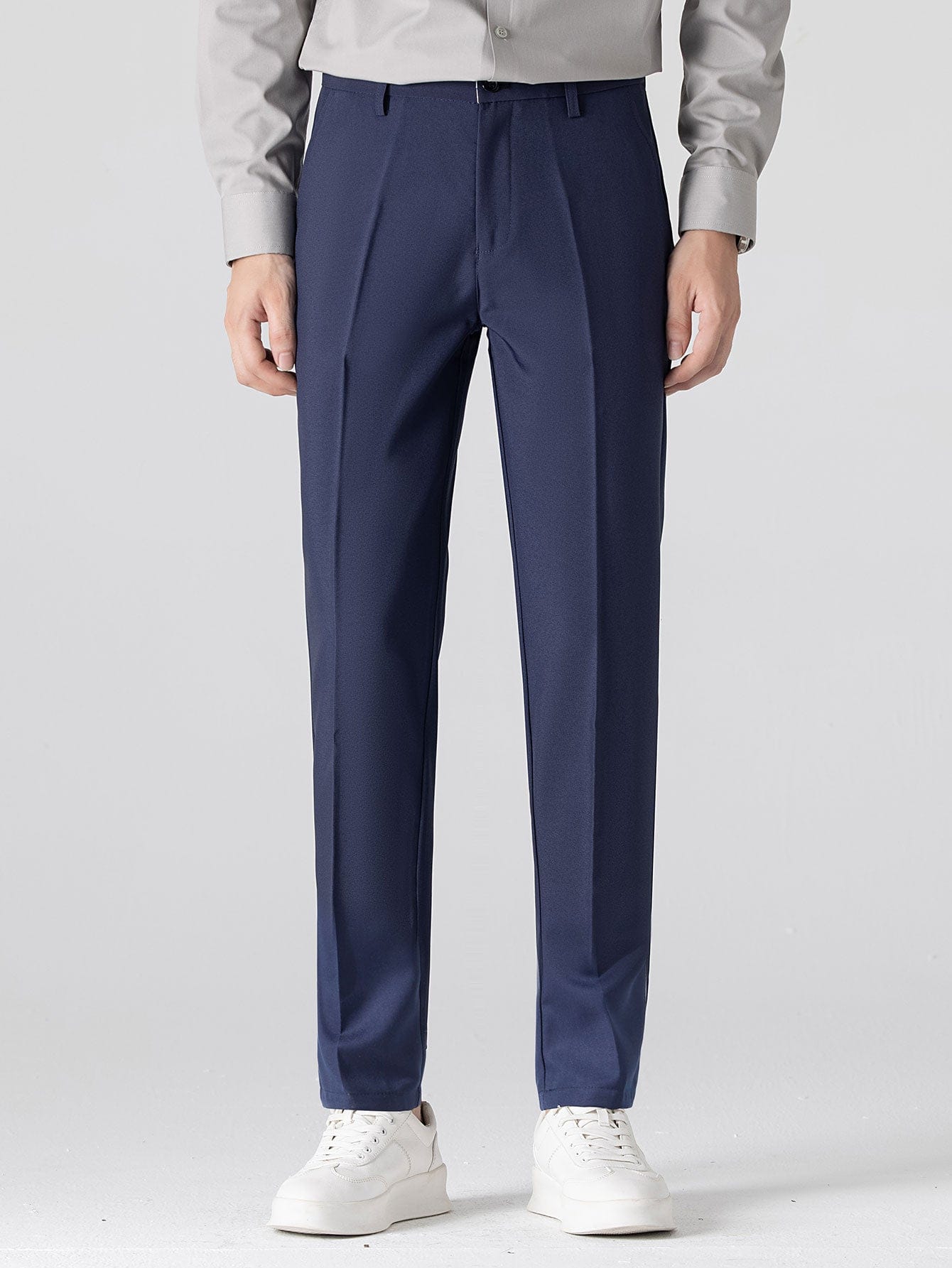 Velira Pants tamsiai mėlyna / XS Lieknos formos siauri kelnių