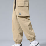 Velira Pants tan / S Cargo bėgimo kelnės