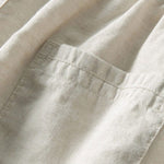 Velira Pants Tiesios Kojo Lino Kelnės
