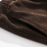 Velira Pants Tiesios Kojos Kordūro Kelnės