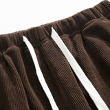 Velira Pants Tiesios Kojos Kordūro Kelnės