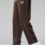 Velira Pants Tiesios Kojos Kordūro Kelnės