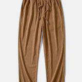 Velira Pants Tiesios kojos švelniakailės kelnės