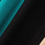 Velira Polo Juostuotas zip megztinis polo