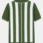 Velira Polo Juostuotas zip megztinis polo