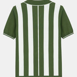 Velira Polo Juostuotas zip megztinis polo