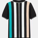 Velira Polo Juostuotas zip megztinis polo