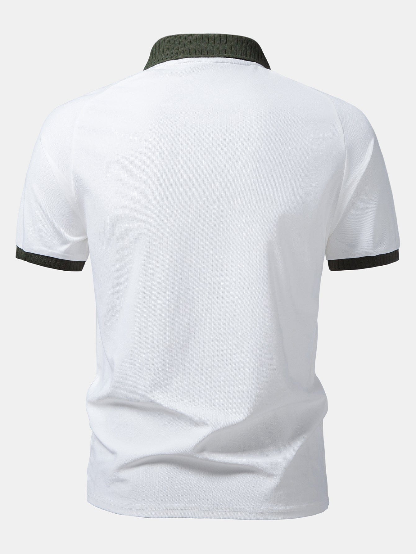 Velira Polo Kontrastingas Raglan Rankovė Polo