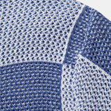 Velira Polo Šachmatų Rašto Nėriniuotas Užtrauktukas Polo