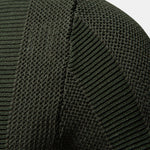 Velira Polo Stripe Hollow Knit V Neck Polo Marškiniai