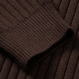 Velira Polo Stripe Zip Knit Ribbed Polo Marškiniai
