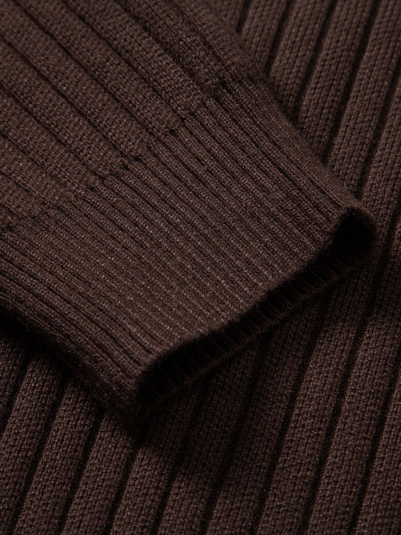 Velira Polo Stripe Zip Knit Ribbed Polo Marškiniai