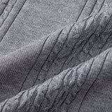 Velira Polo Sukimo Jacquard Megztinis su Užtrauktuku Polo Marškiniai