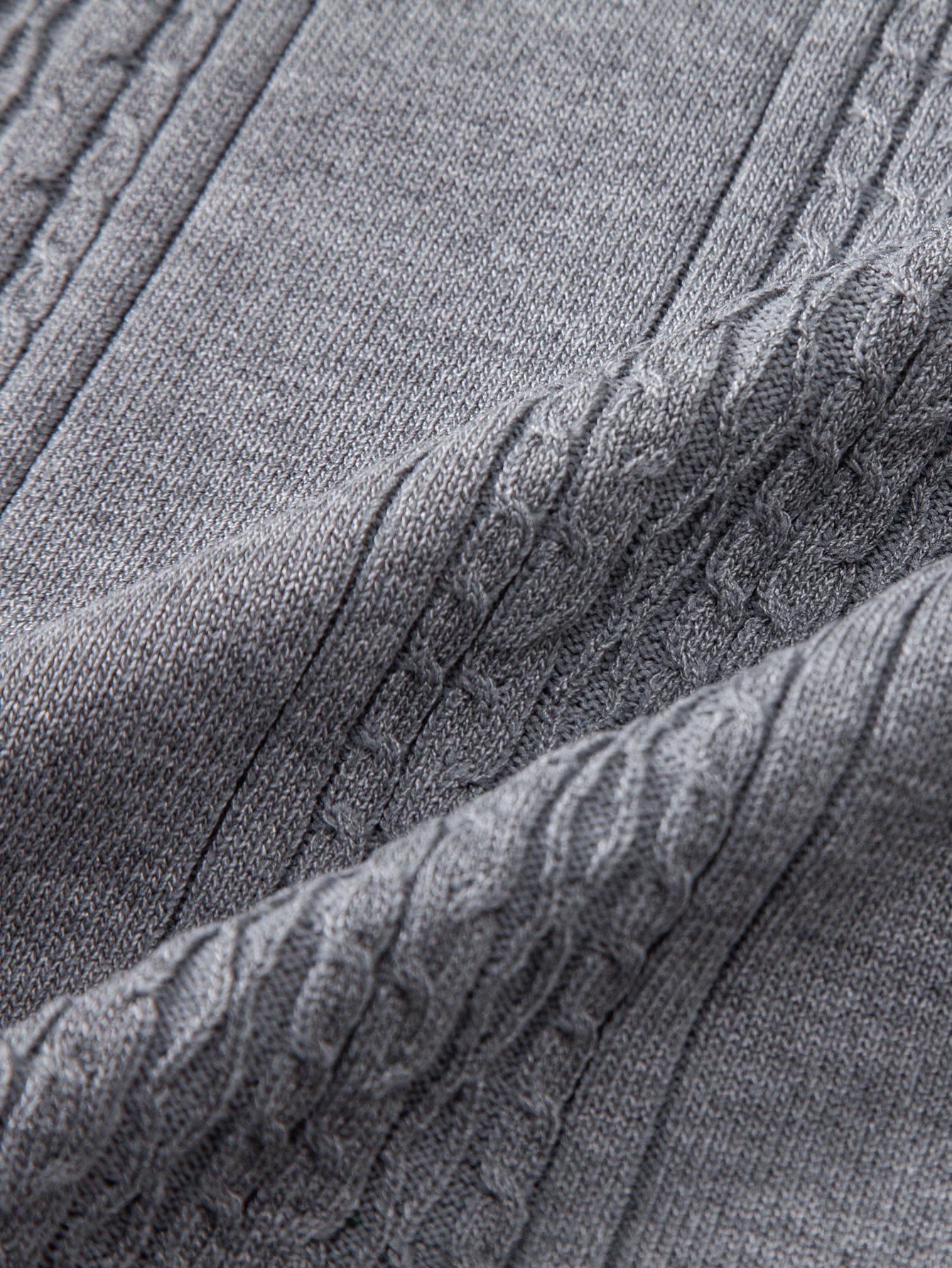 Velira Polo Sukimo Jacquard Megztinis su Užtrauktuku Polo Marškiniai