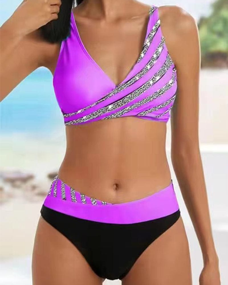 Velira Purpurinė / XS Candela™ | Bikini su šiltais atspalviais