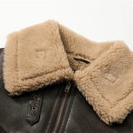 Velira Rio | Faux Shearling Leather Jacket Rio | Dirbtinio kailio odinė striukė