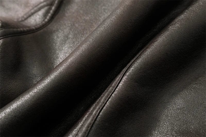 Velira Rio | Faux Shearling Leather Jacket Rio | Dirbtinio kailio odinė striukė