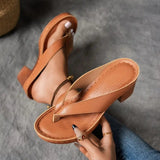 Velira Ruda / 5 (36EU) Yasmin - Elegantiškos Atsipalaidavusios Šlepetės