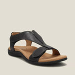 Velira Sandals Juoda / 4 (EU35) Charlotte - Elegantiški ortopediniai sandalai