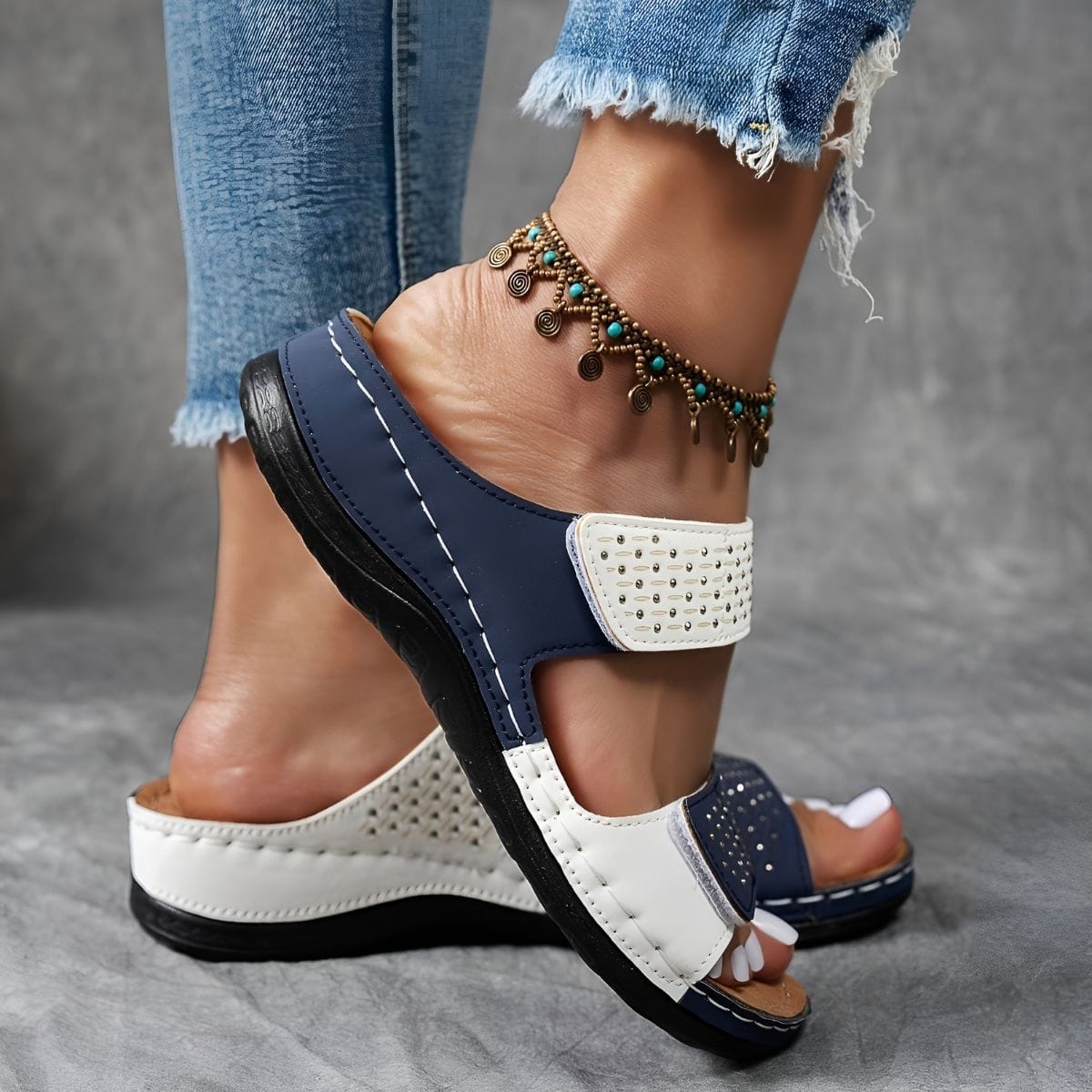 Velira Sandals Lynn - Elegantiški Ortopediniai Šlepetės