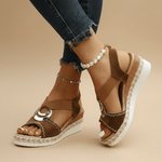 Velira Sandals Sale Ruda (Beveik išparduota) / 5 (36EU) Myla – Elegantiškos Platforminės Sandalos