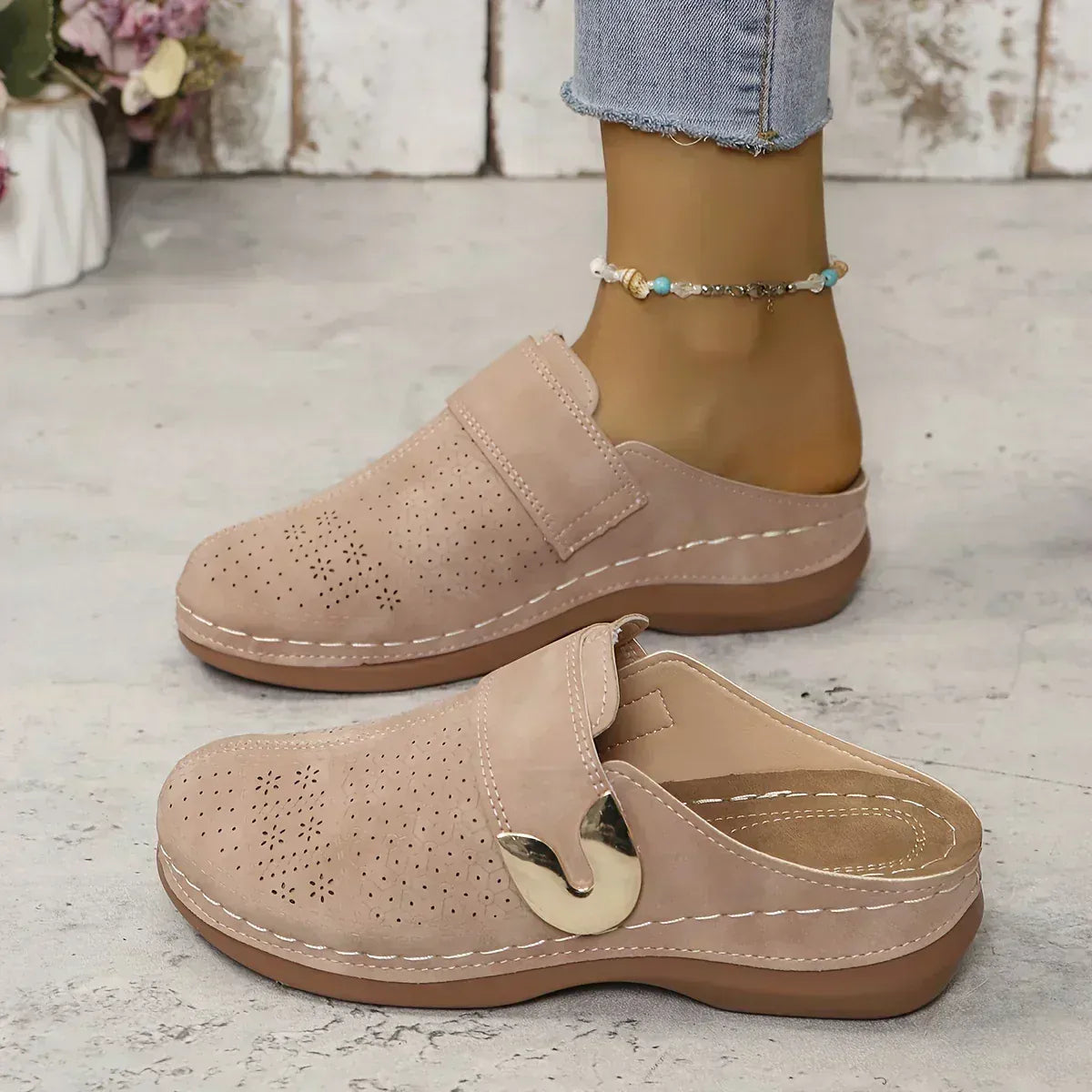Velira Shoes & Ortho (Autumn) Sandals Marel - Stilingi Palaikantys Platforminiai Šlepetės