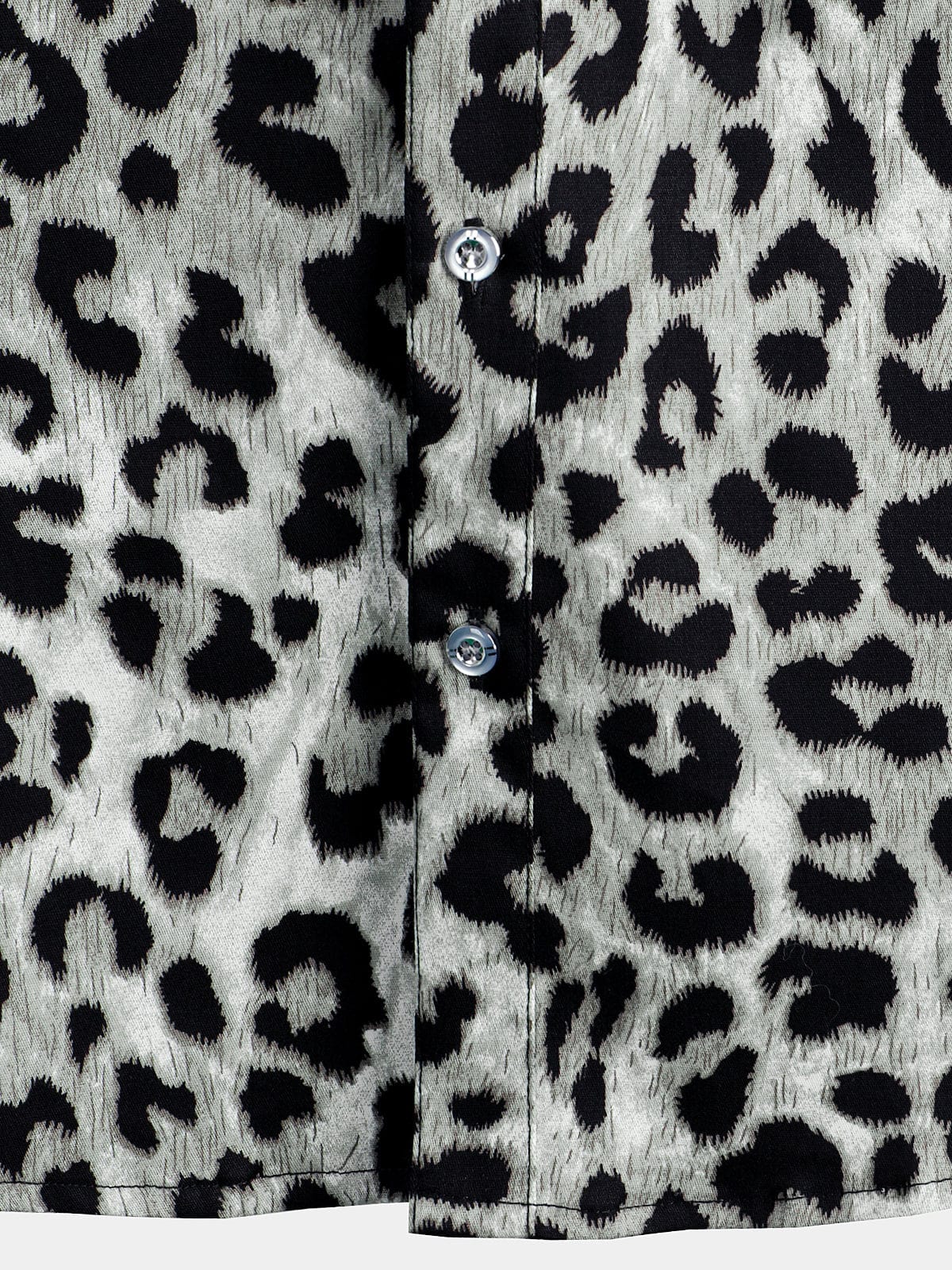 Velira short Vyrų medvilninis marškinis su leopardų raštu