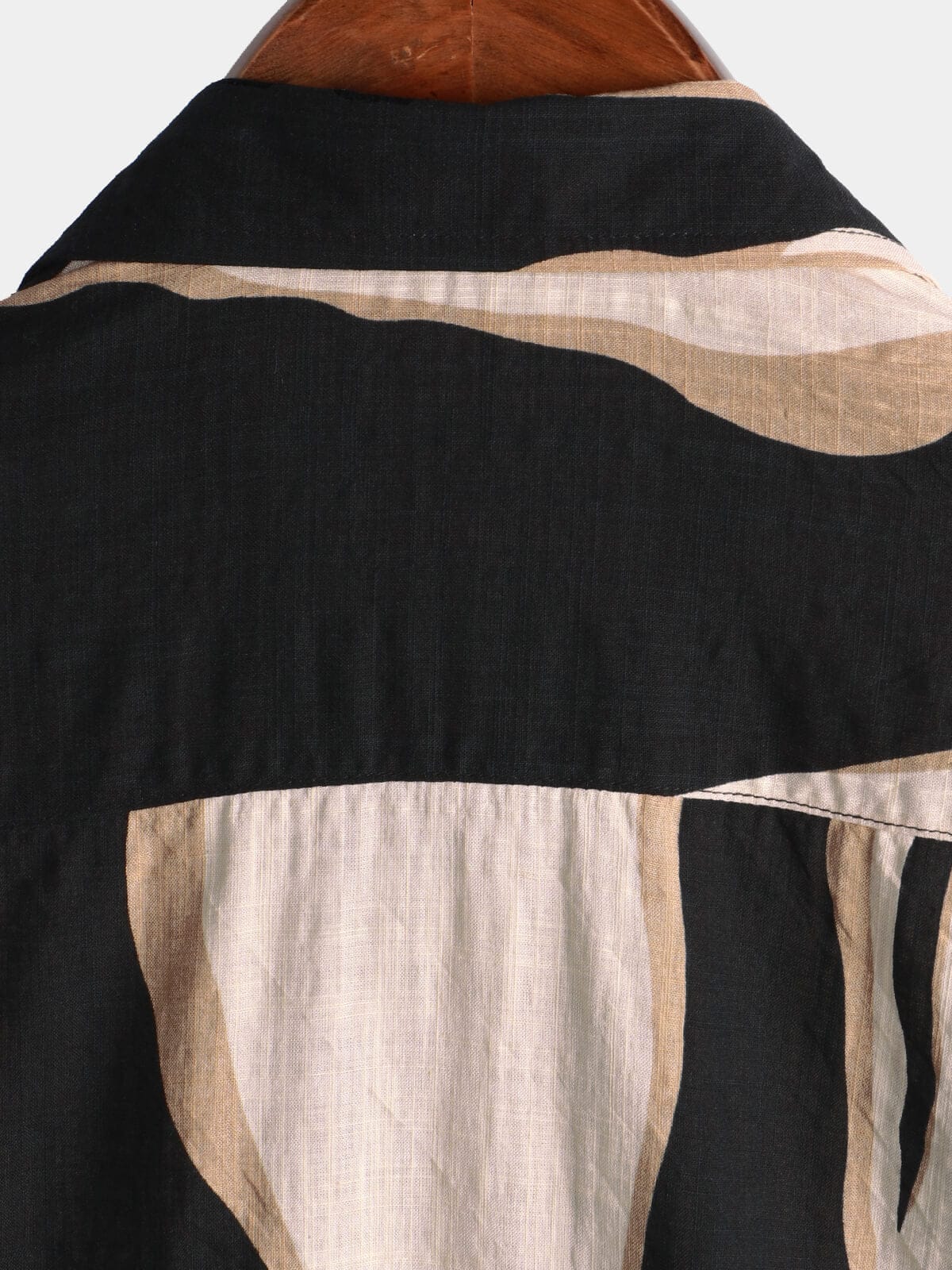 Velira short Vyrų retro juoda marškiniai