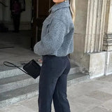 Velira Sophie | Grey Cropped Jacket Sophie | Pilka Trumpa Striukė
