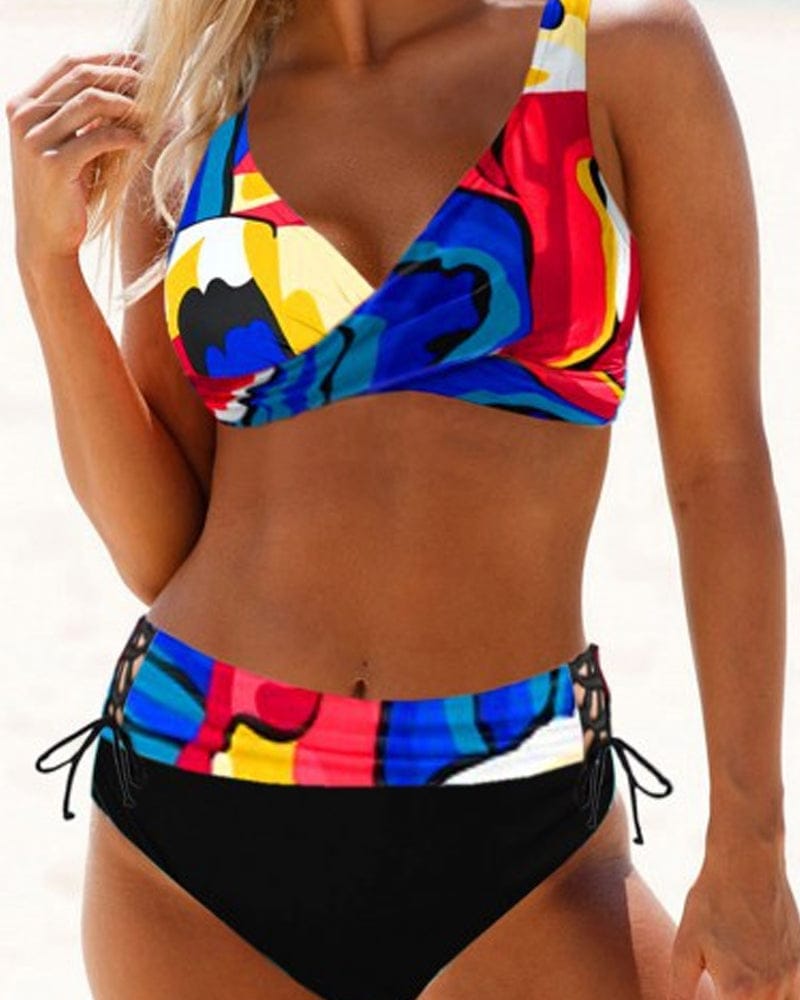 Velira Spalvota / XS Sara™ | Linksmas ir spalvingas bikini