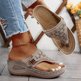 Velira Summer Shoes Pilka / 5 (EU36) Wendy - Ortopediniai komforto sandalai