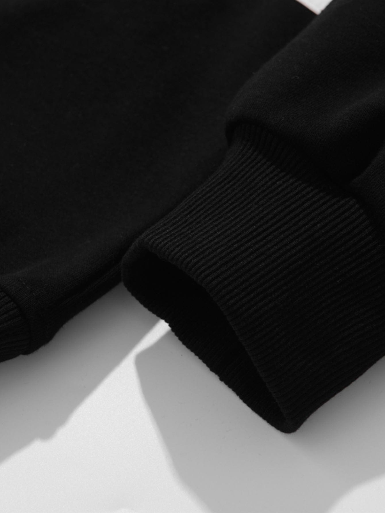 Velira Sweatshirts Atsipalaidavęs Fit Spalvų Blokų Palaidinė Su Polo Apykakle